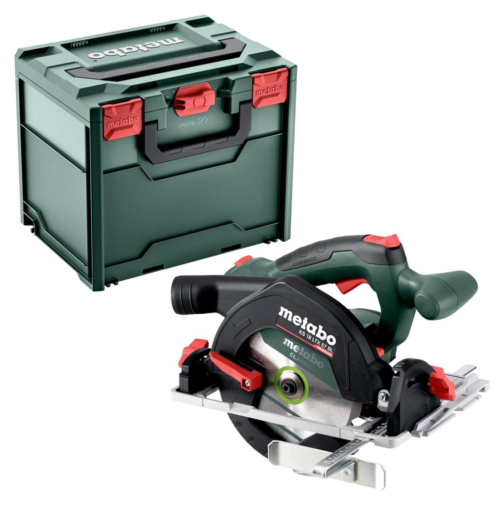 Metabo KS 18 LTX 57 BL Akumulatorowa pilarka tarczowa 18 V Zdjęcie produktu 