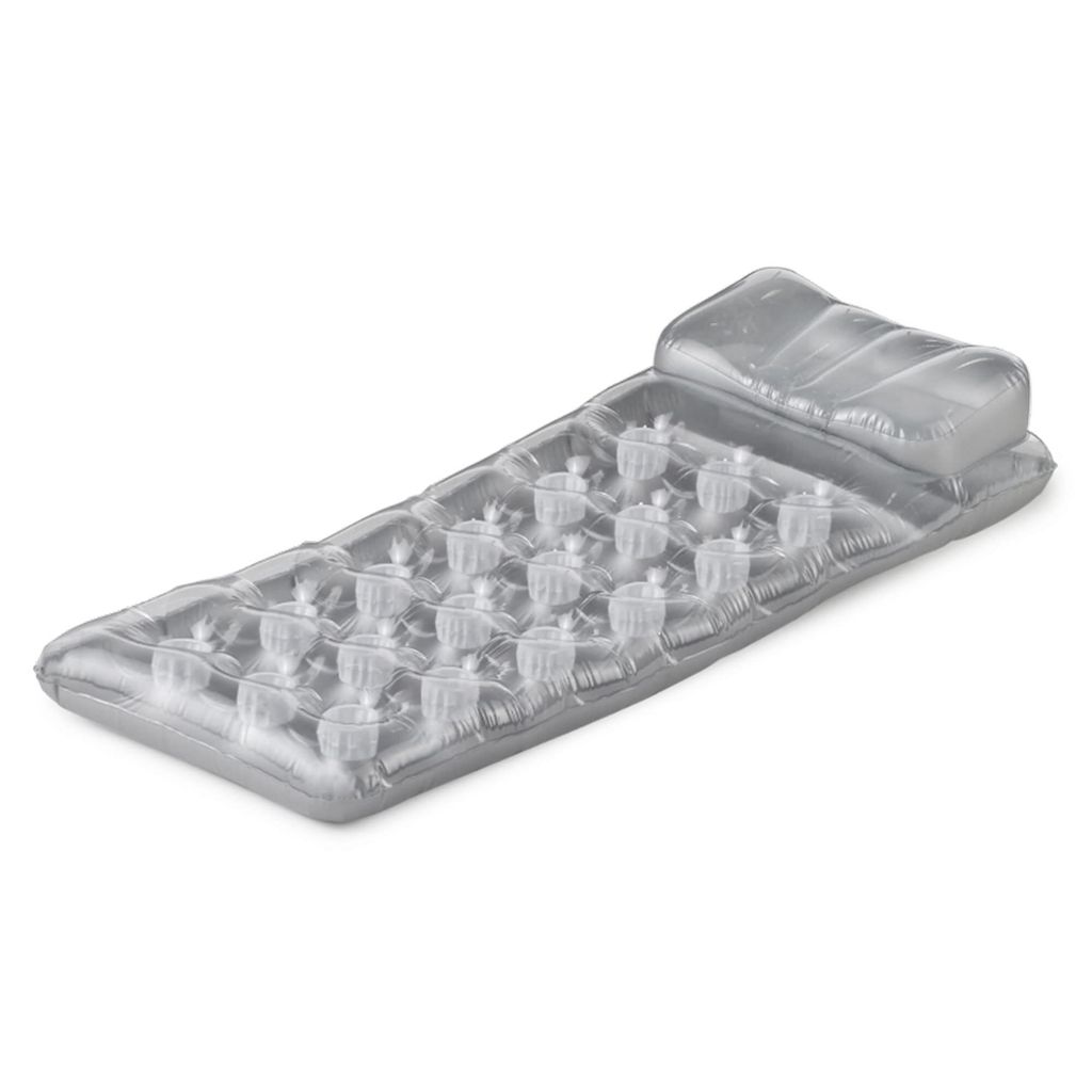 Materac Naduwany Srebrny Zdjęcie produktu 