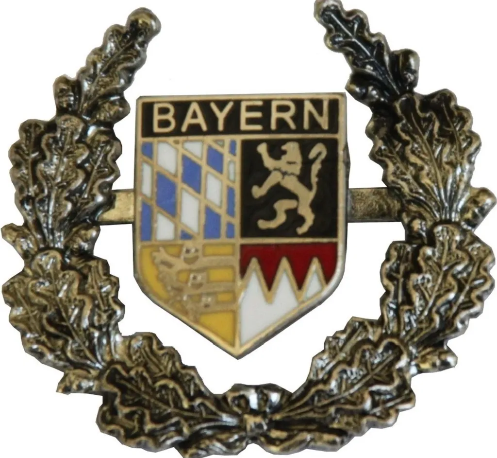 Spilla per Cappello Stemma Bavarese Hut-Breiter - Accessorio Originale