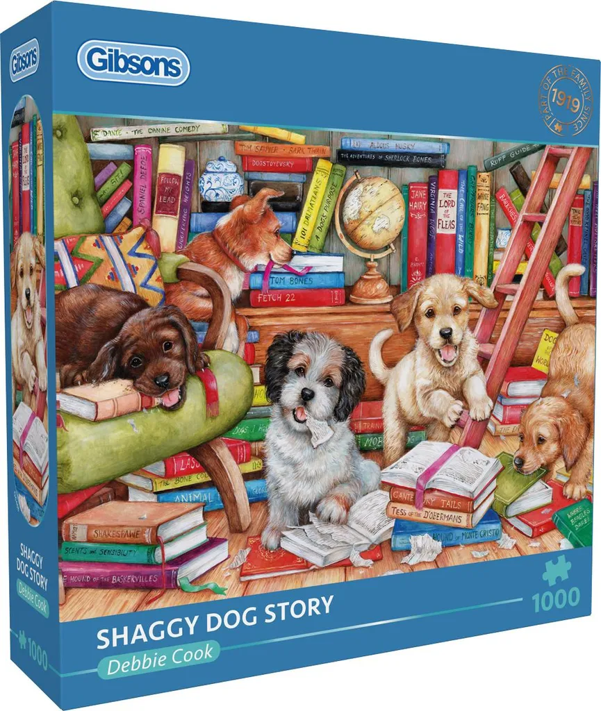 Puzzle Gibsons 1000 pièces Shaggy Dog Story - G6225 Jeu de Qualité