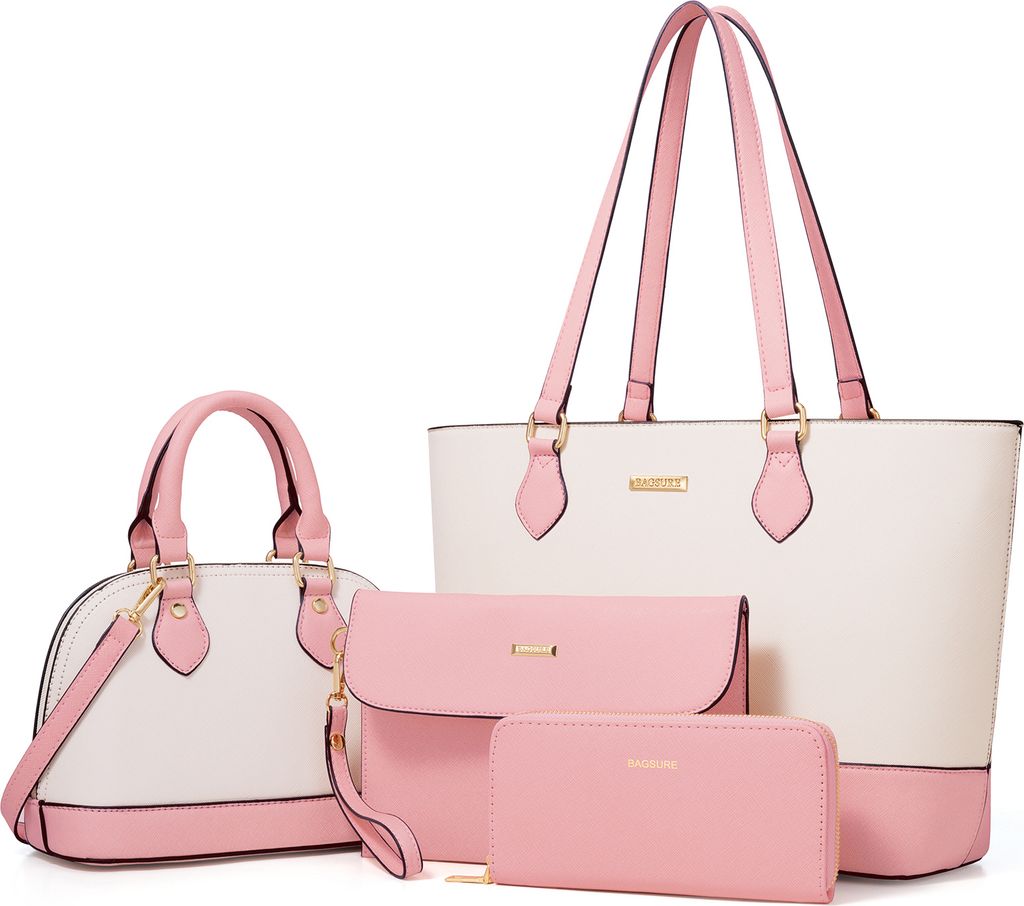 OKWISH 4-teiliges Damen Handtaschen Set, Modische Produktbild 