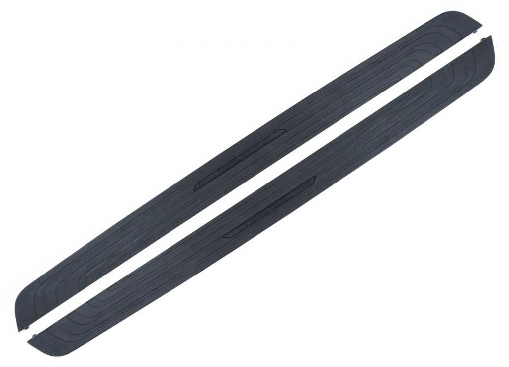 Trittbretter Seitenstufen Seitentrittbretter für Vogue L405 Sport L494 2014-2022 Schwarz.