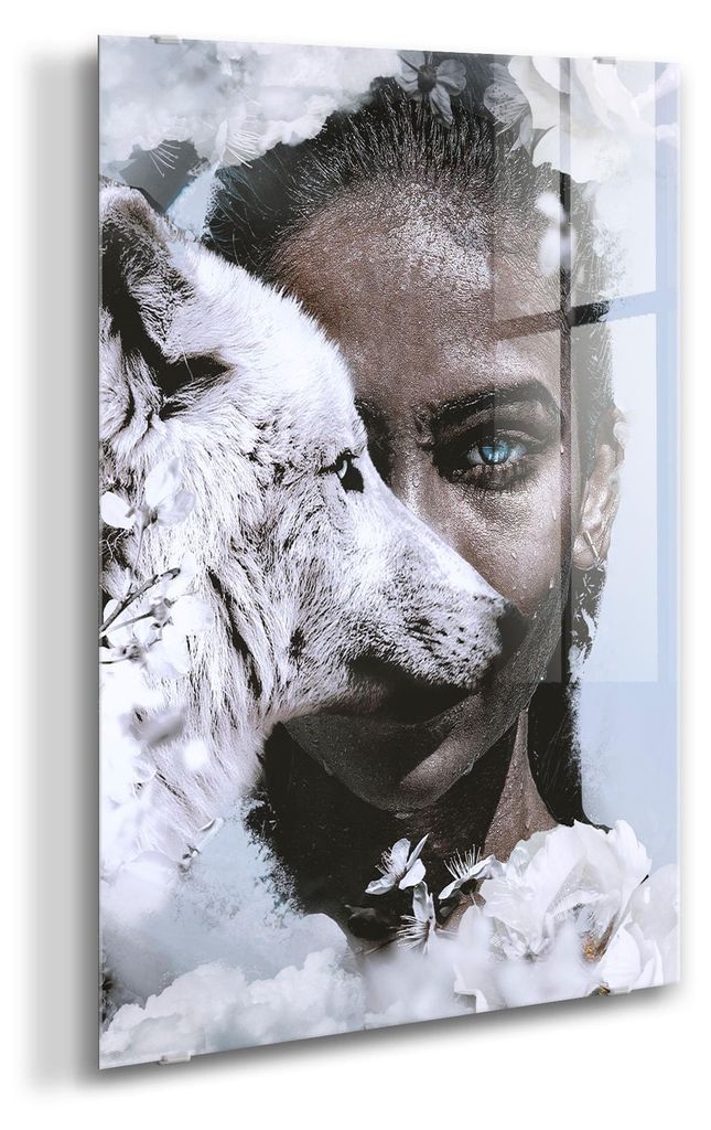 STYLER, pannello decorativo in vetro, 80x120 cm, motivo Immagine del prodotto 