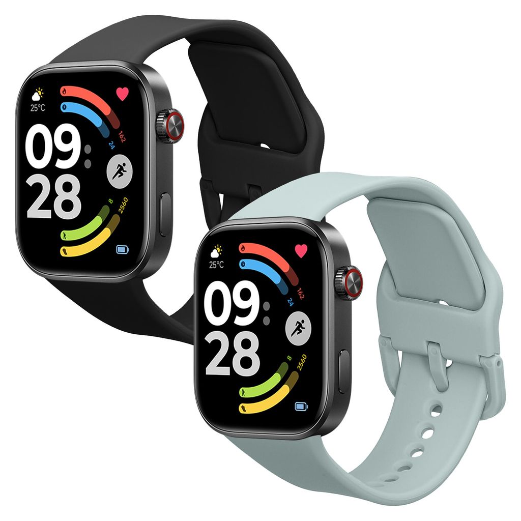 kwmobile 2x Uhrenarmband für Xiaomi Redmi Watch 6 / Redmi Produktbild 