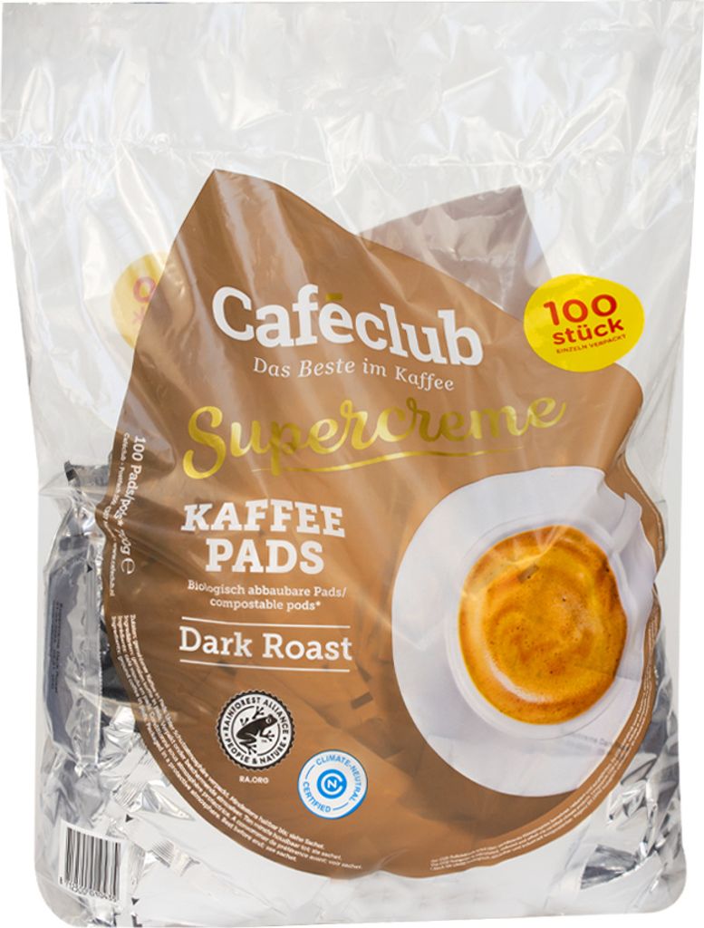Cafeclub Dark Roast Senseo Pads 100 szt. Zdjęcie produktu 