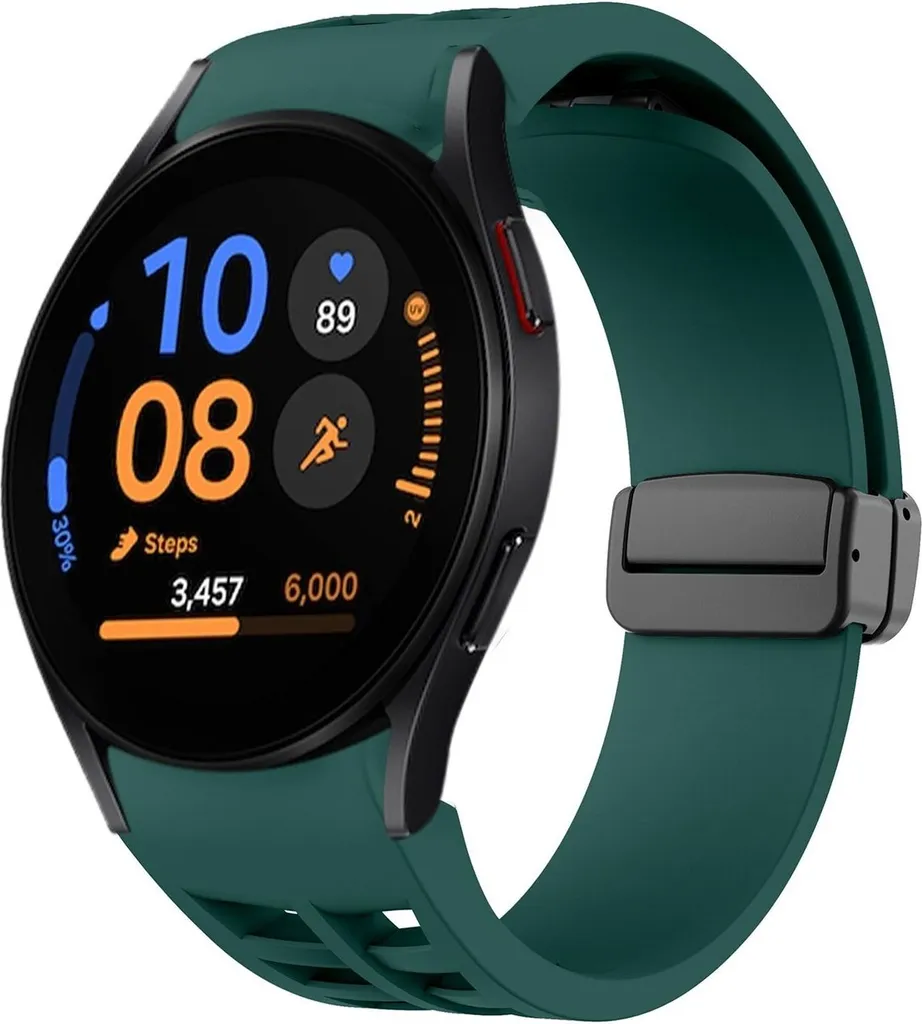 Cinturino Replacement Silicone Magnetic Buckle per Galaxy Watch 4-6 FE