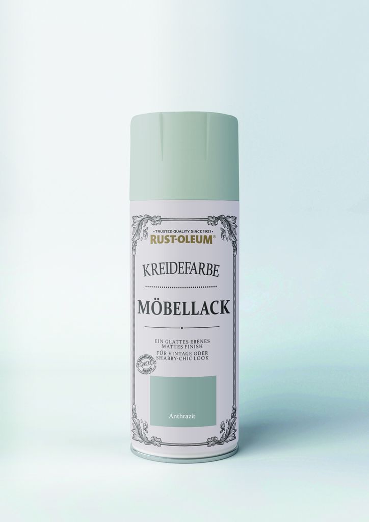 Sprühfarbe Kreidefarbe anthrazit 400 ml Produktbild 2