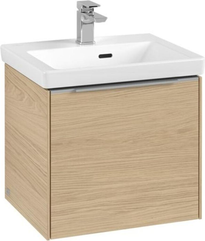 Villeroy & Boch Subway 3.0 Waschbeckenunterschrank, LED-Beleuchtung, 1 Auszug, 473x429x408mm, C580L0VJ