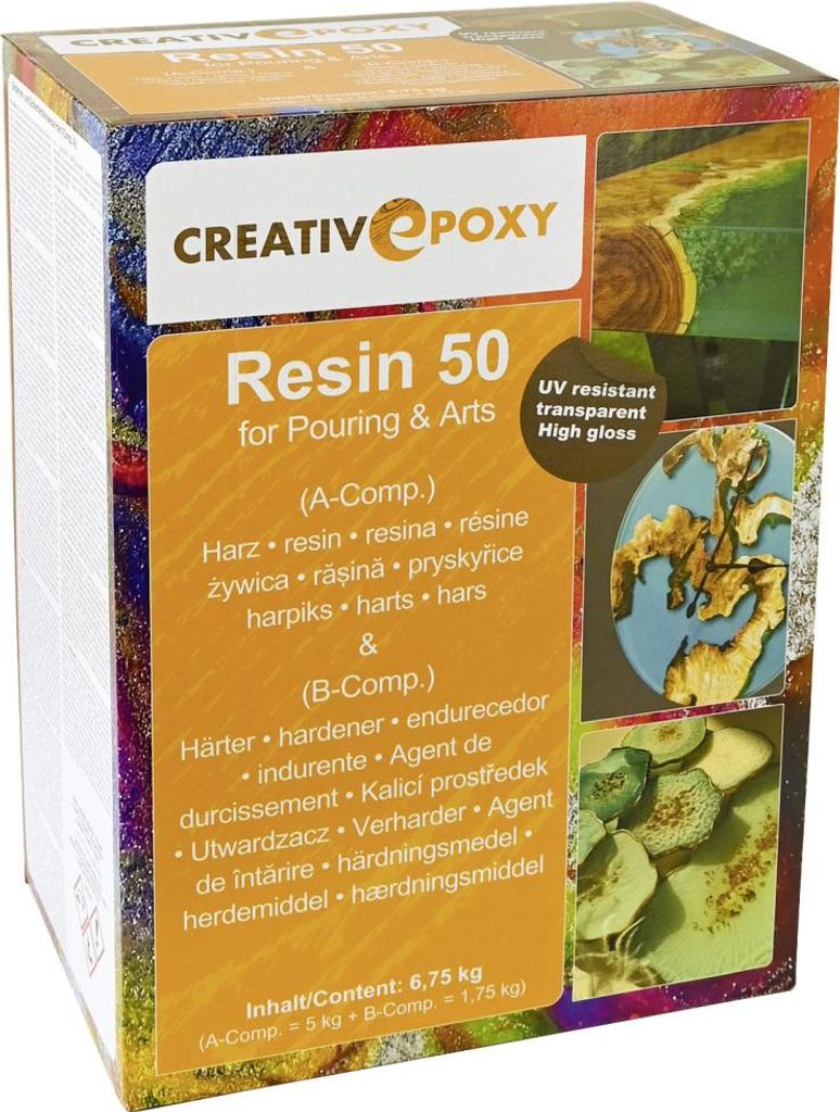 Creativ Epoxy Gießharz Resin 50 - 6,75 kg