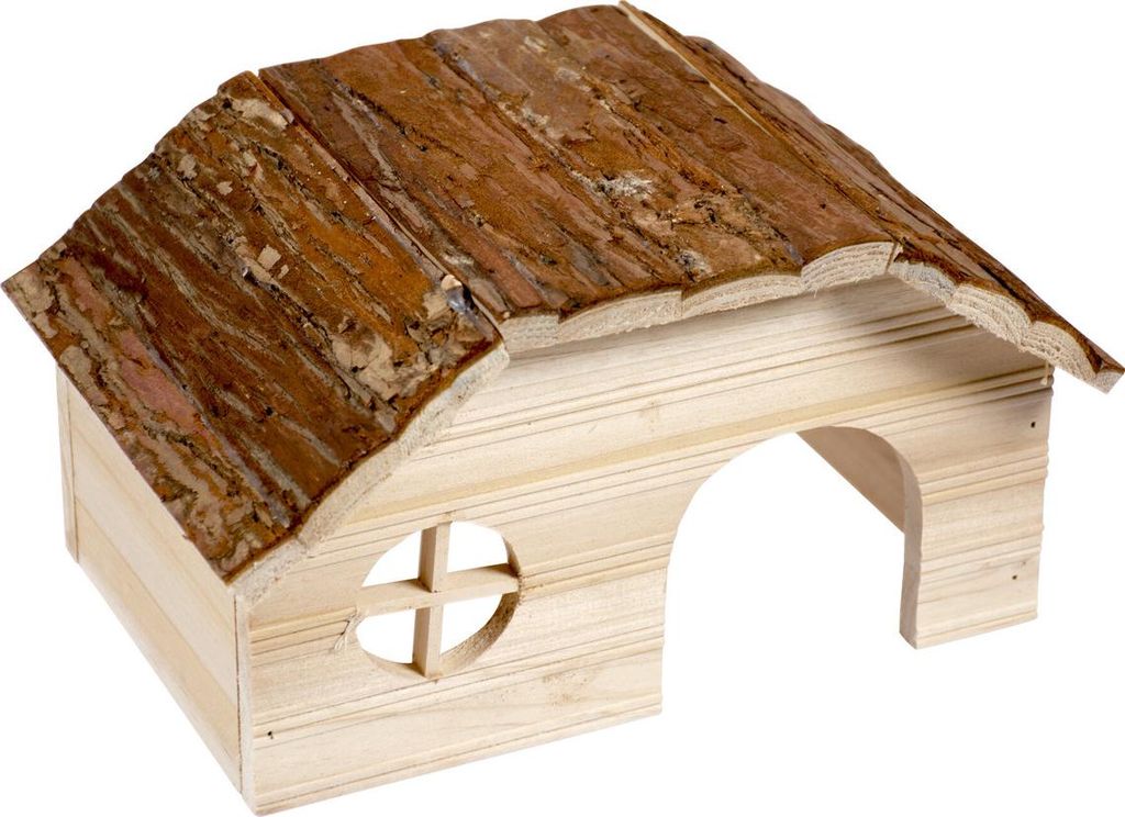 Domek z naturalnego drewna Duvo+28x18x16cm Zdjęcie produktu 
