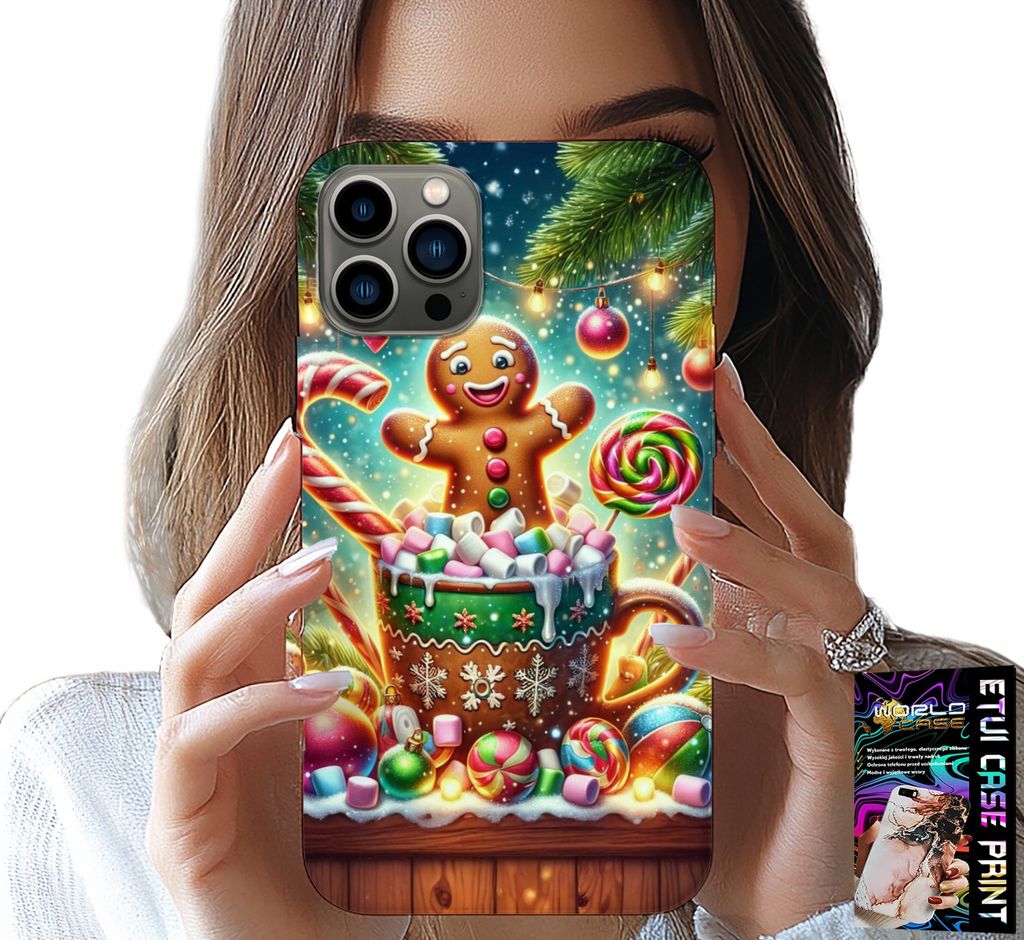 Fall Für Iphone 12 Pro - Lebkuchen Weihnachten Designs + Glas