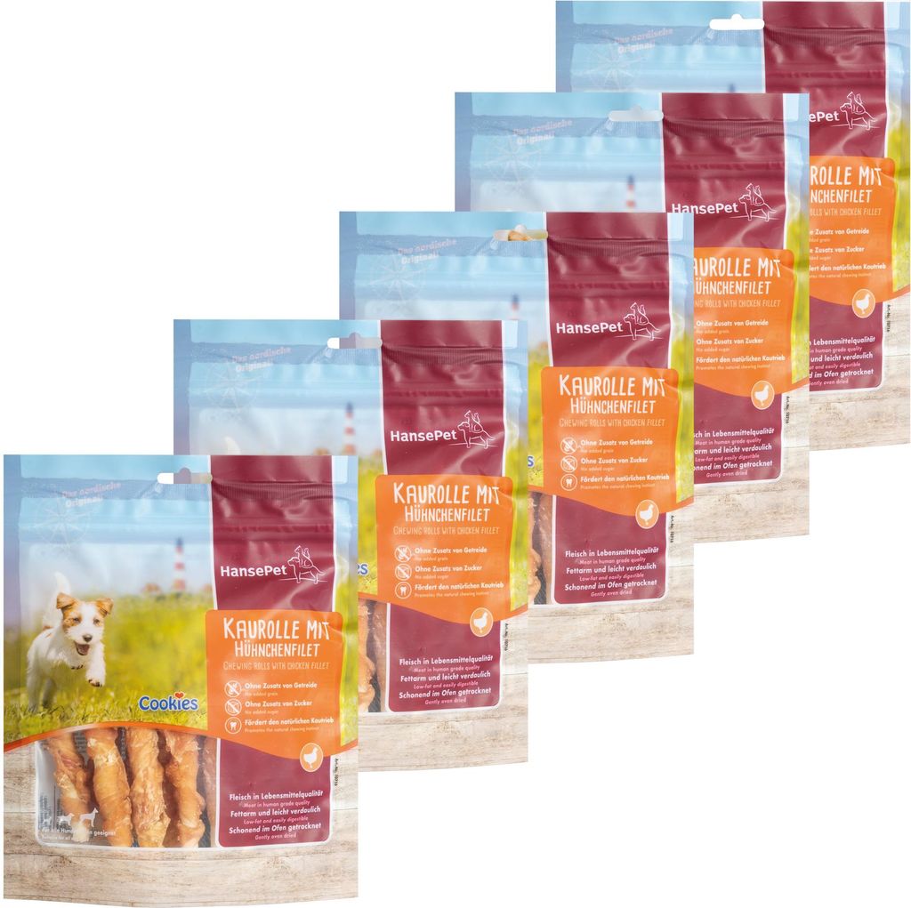 5x200g - Hähnchenfilet Stangen - schonend getrocknet - Produktbild 