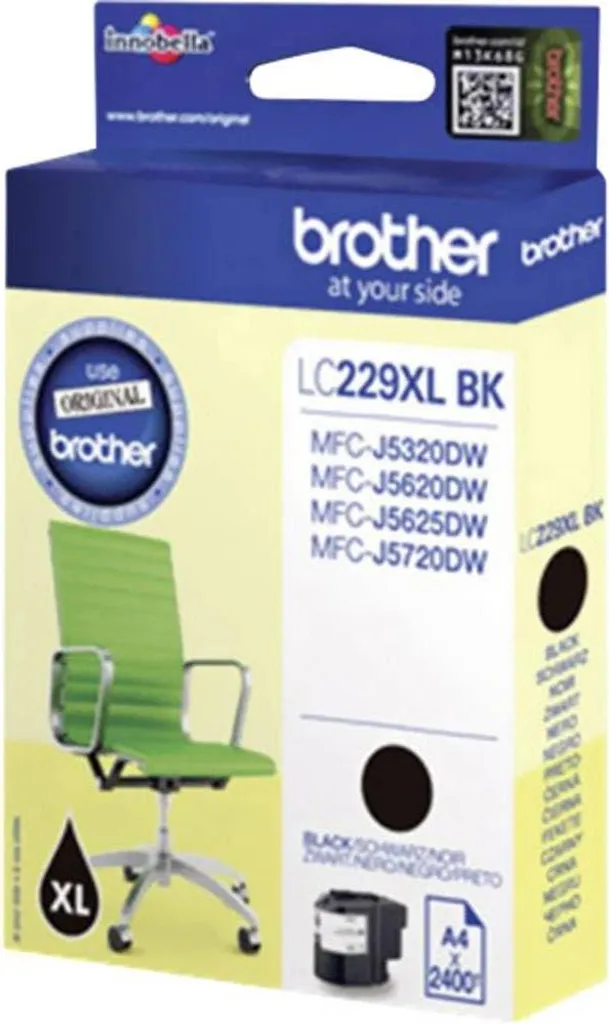 Brother LC-229XL BK Cartouche Encre Noire Haute Capacité MFC-J5320DW