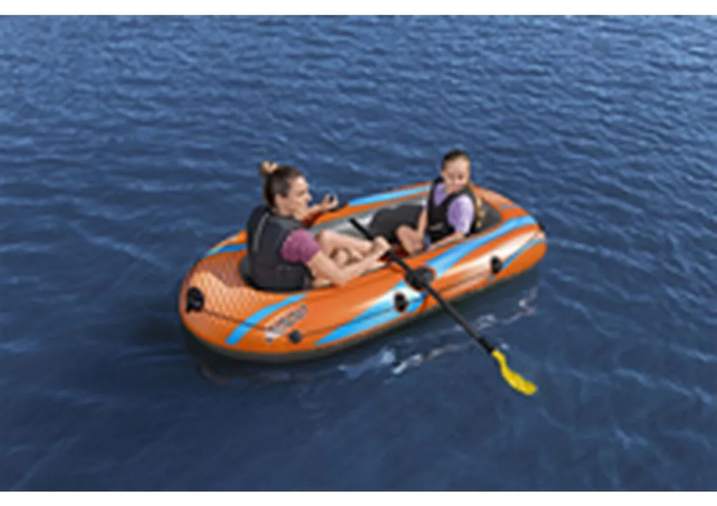 Bateau Gonflable Stable et Robuste Bestway Kondor Elite 2000 Complet