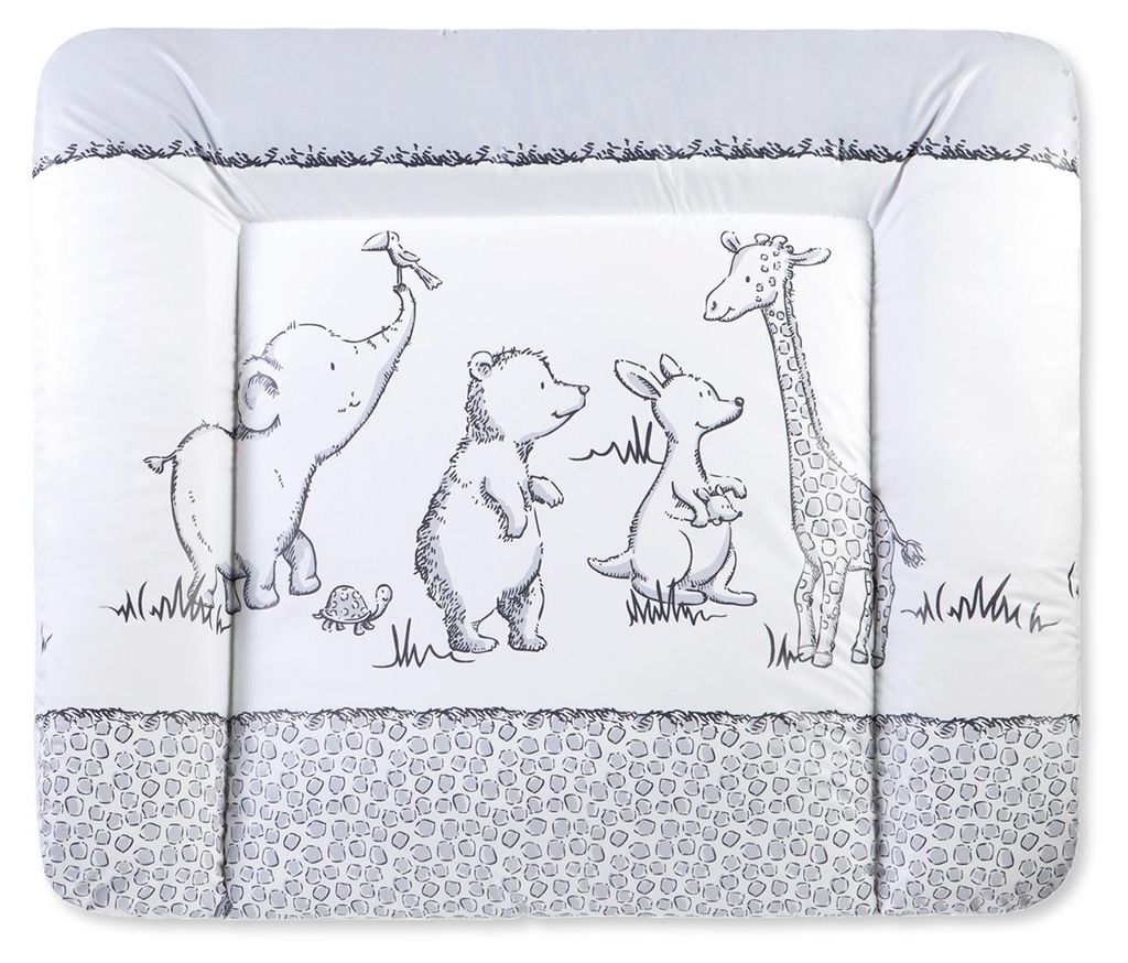 Julius Zöllner Wickelauflage Softy 75x75 Folie Safari Produktbild 