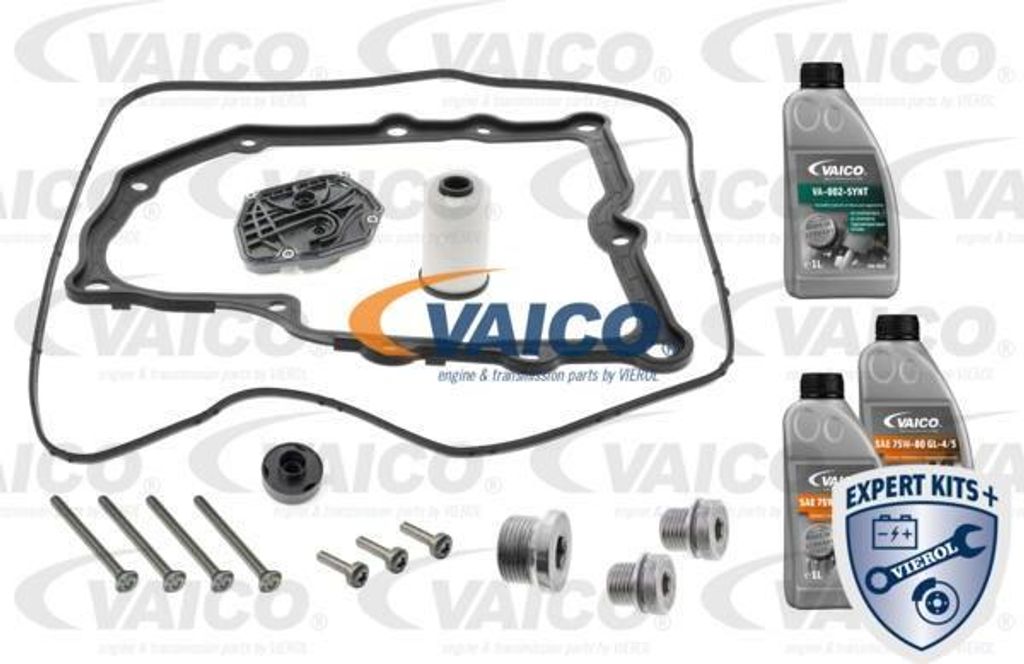 VAICO V10-5582 Teilesatz, Ölwechsel Automatikgetriebe OE 0AM325433D kompatibel mit A1 8X, A3 8P, A3 8V, Q2, TT, Altea, Altea XL, Arona, Ateca, Ibi...