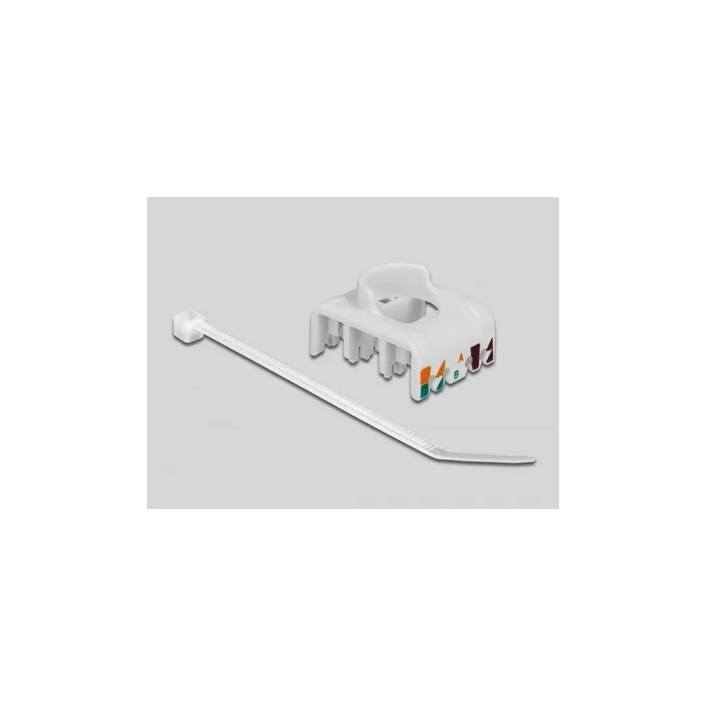 DELOCK Keystone RJ45 Cat6a Buchse 8P/8C schwarz ungeschirmt - 3