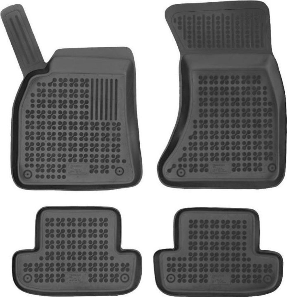 Gumové autokoberce Rezaw-Plast Audi S5 2007-2016 (Schnitt)