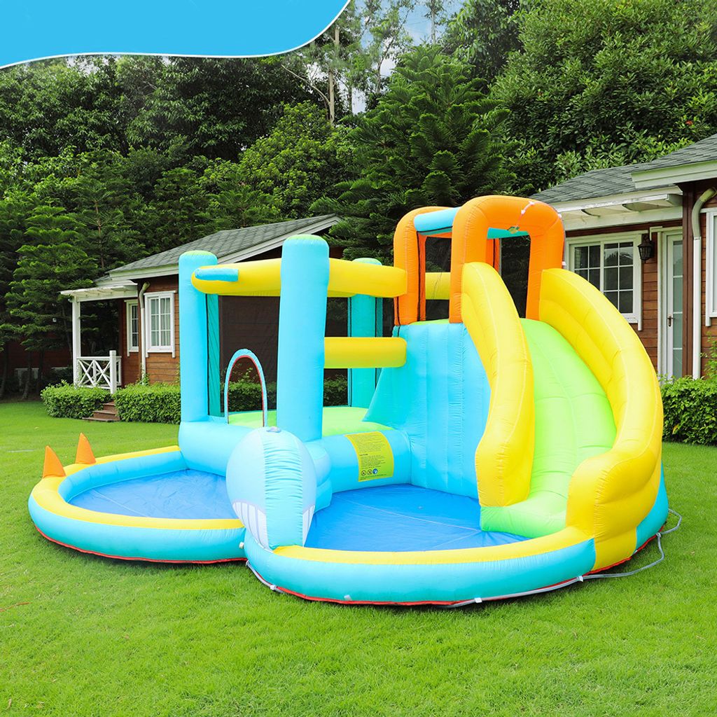Hüpfburg mit Gebläse, Wasserspielcenter mit Produktbild 2