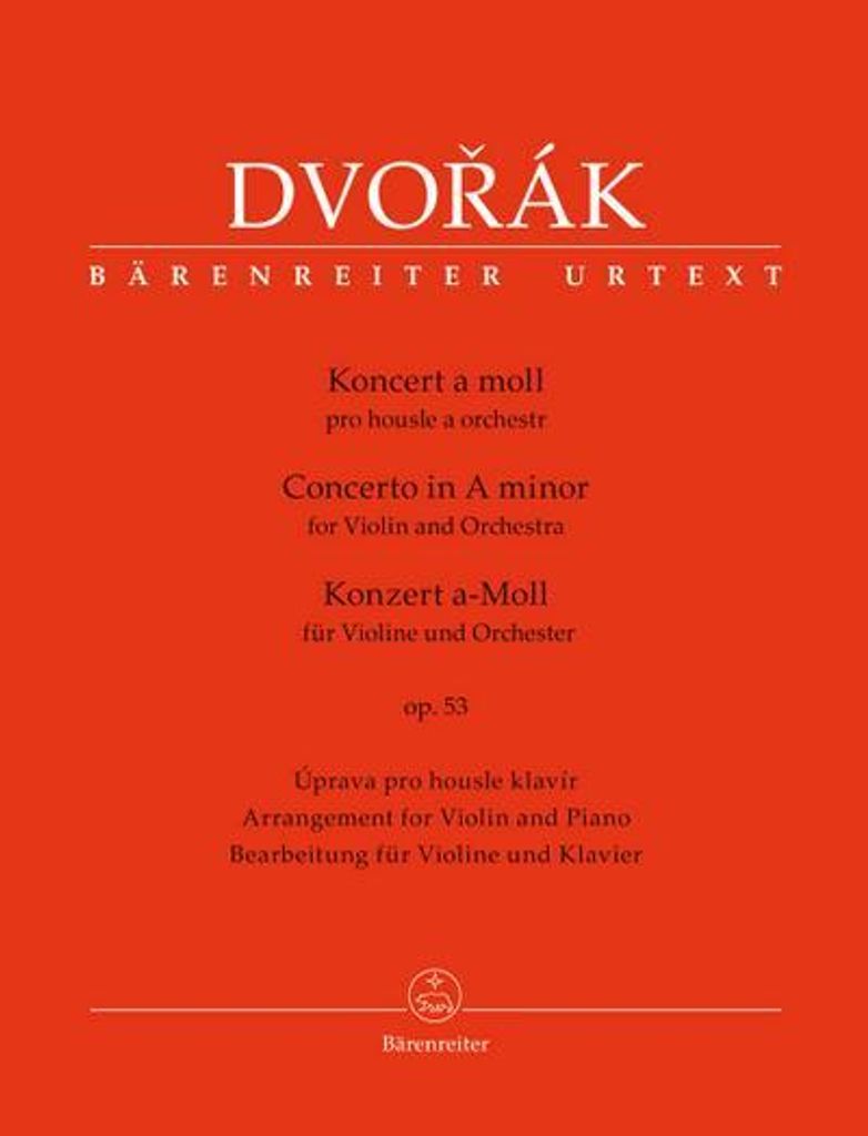 Konzert a-Moll op.53für Violine und Orchester