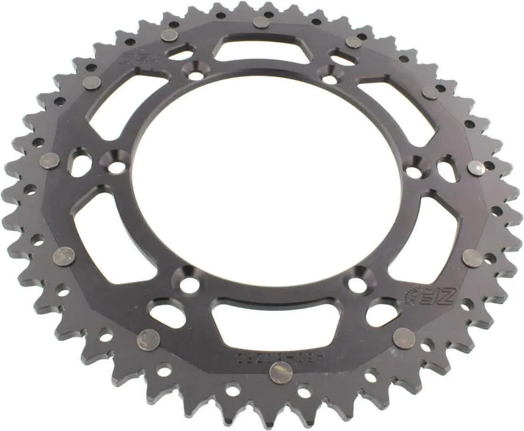 Pignon ZF 50 dents 520 noir ZFD-460 : fini les bruits de transmission