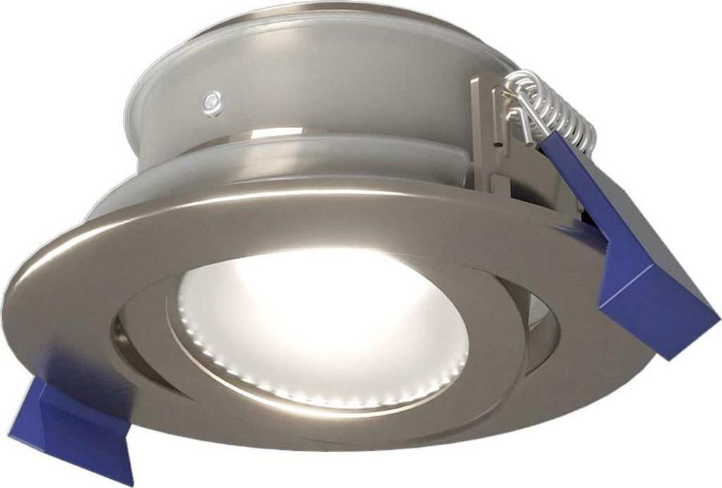 hoftronic LED Einbaustrahler 4W 6500K GU10 Dimmbar IP65 Edelstahl