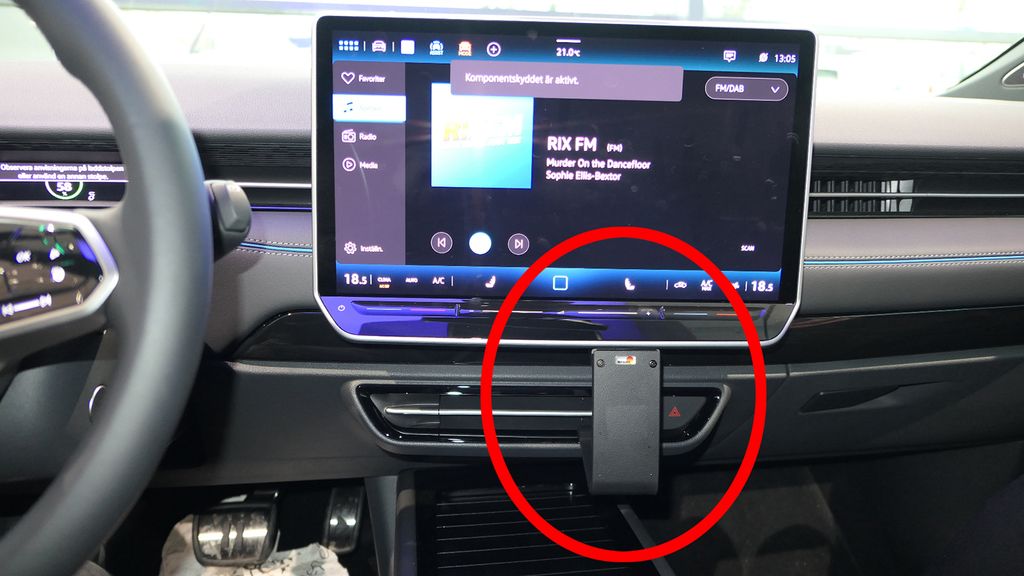 Brodit ProClip Fahrzeughalter 856024 - Mittelbefestigung - Volkswagen ID.7 24-25