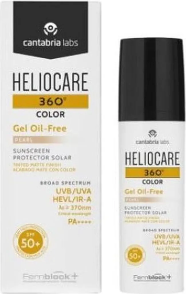 Crème Solaire Teintée Heliocare 360° Pearl SPF 50+ Soin Effet Bonne Mine