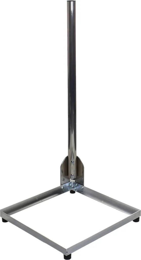 Support de balcon pour parabole en aluminium léger longueur de 1m