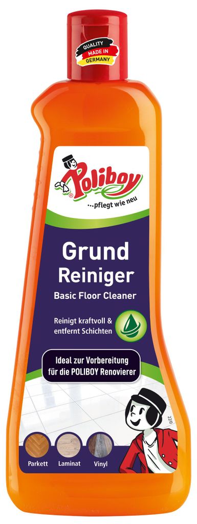 Poliboy Grundreiniger 500ml - für alle wasserfesten Böden Produktbild 