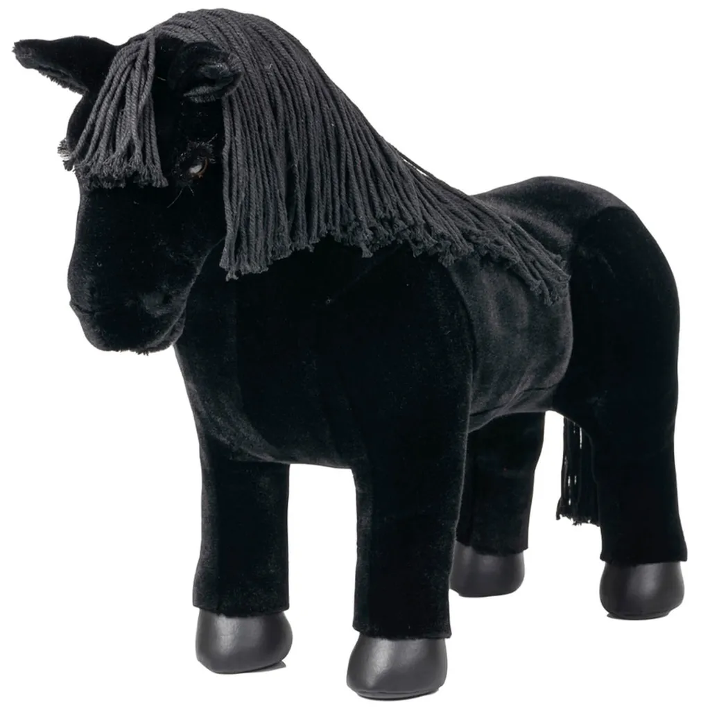 Peluche Poney LeMieux Articulée 30cm - Jouet Éducatif avec Crinière