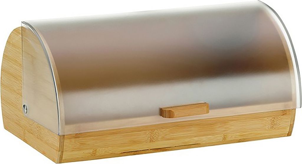 kela Brotkasten Katana 39 cm Bambus Transparenter Deckel Produktbild 