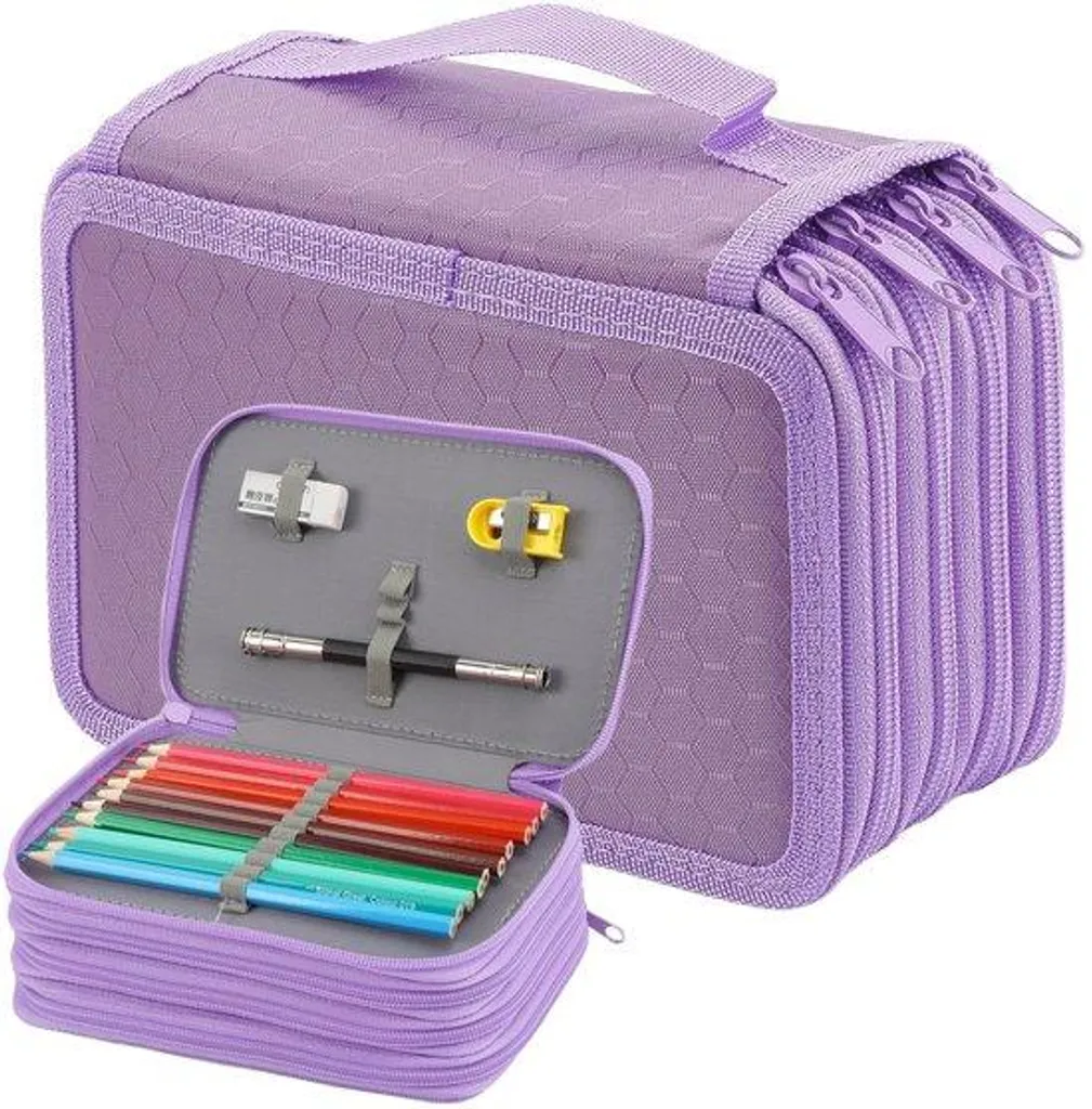 Organisateur 72 cases : ne perdez plus vos crayons grâce aux 4 compartiments