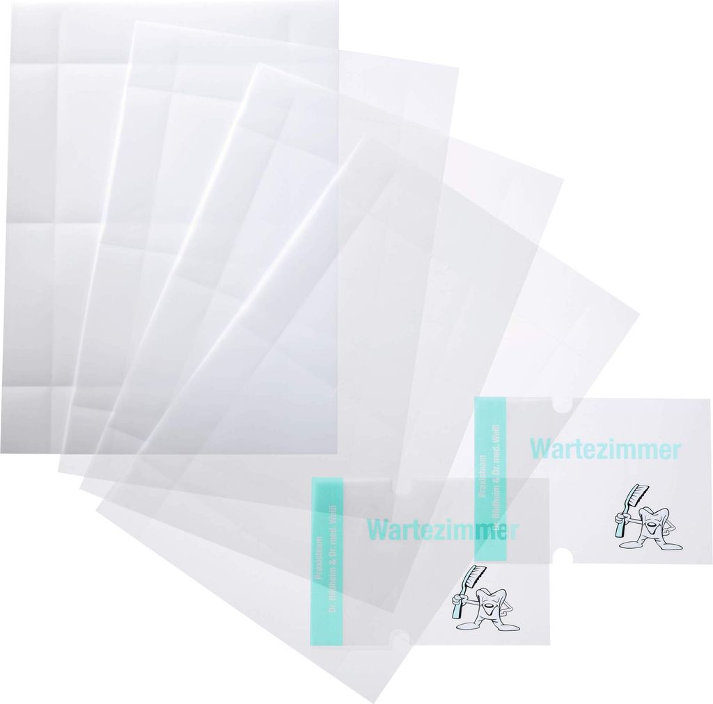 DURABLE Ersatzfolien CRYSTAL SIGN 148x105 mm 20 St., 483119