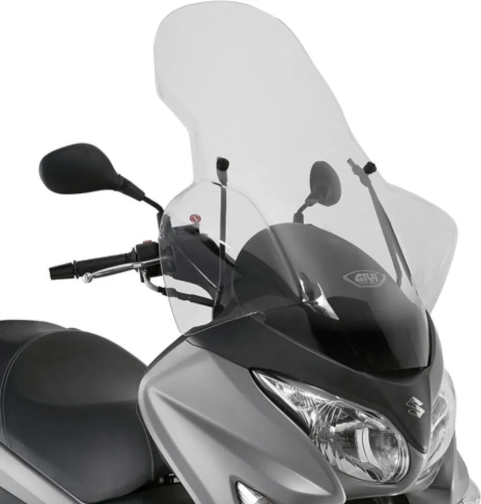 Pare-brise GIVI Suzuki Burgman 125/200 : fini les turbulences 84,5cm