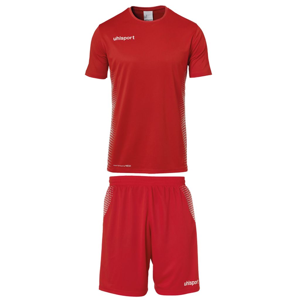 uhlsport Score Kit Set Trikot + Shorts Kinder rot/weiss 164 Produktbild 