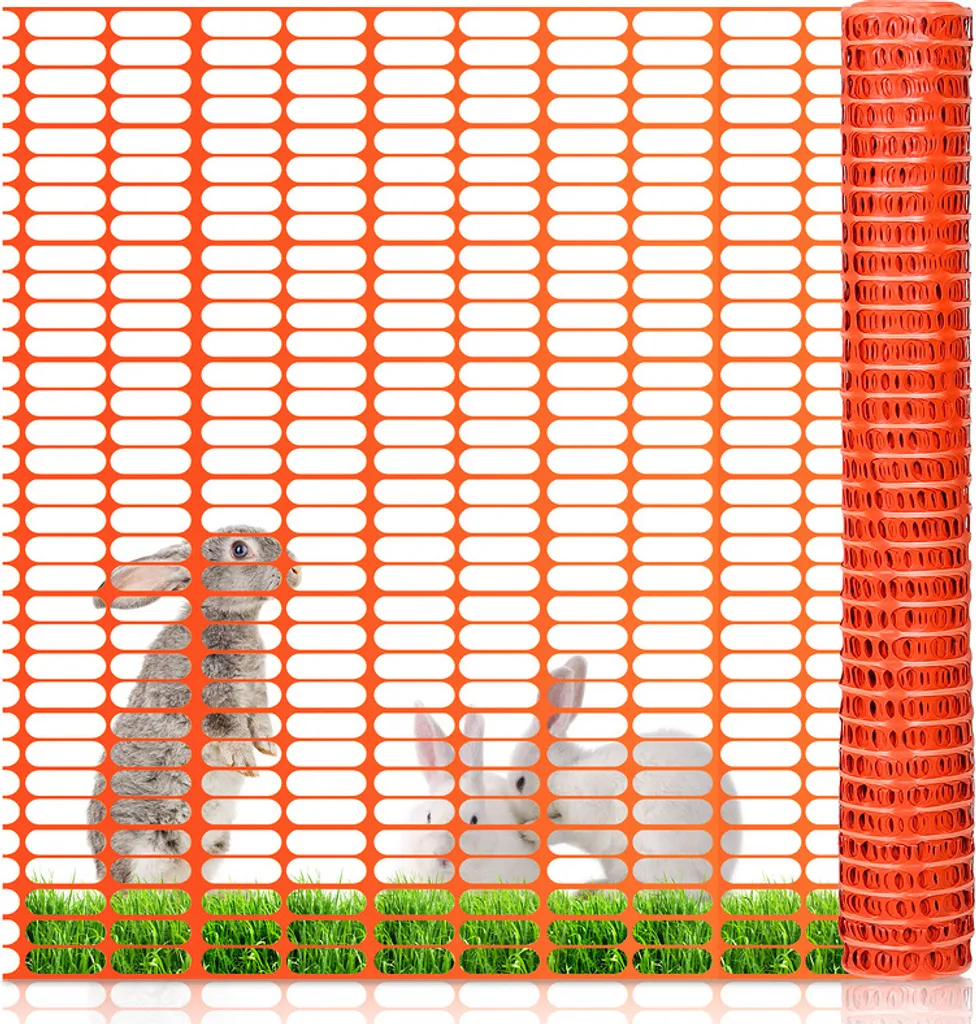 Filet Orange 50m Haute Résistance en Polyéthylène pour Balisage Extérieur