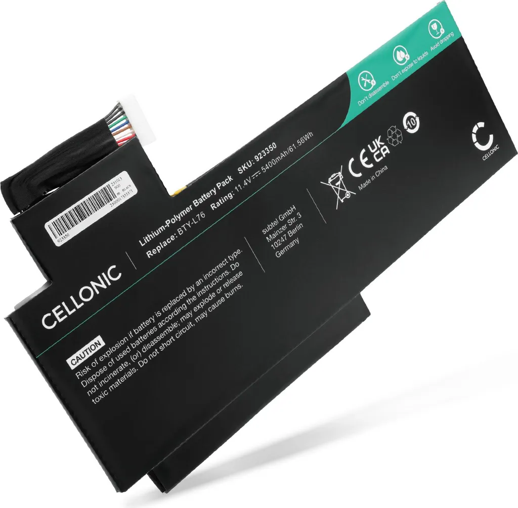 Batteria Nuova MSI GS70 GS72 BTY-L76 5400mAh - Stock Limitato