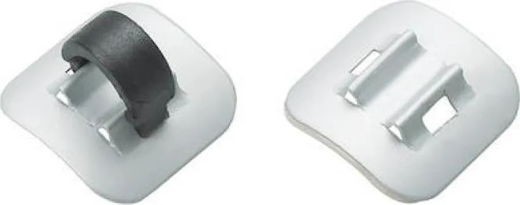 Guides-câbles Jagwire 4,0-5,5 mm argent avec fixation adhésive forte