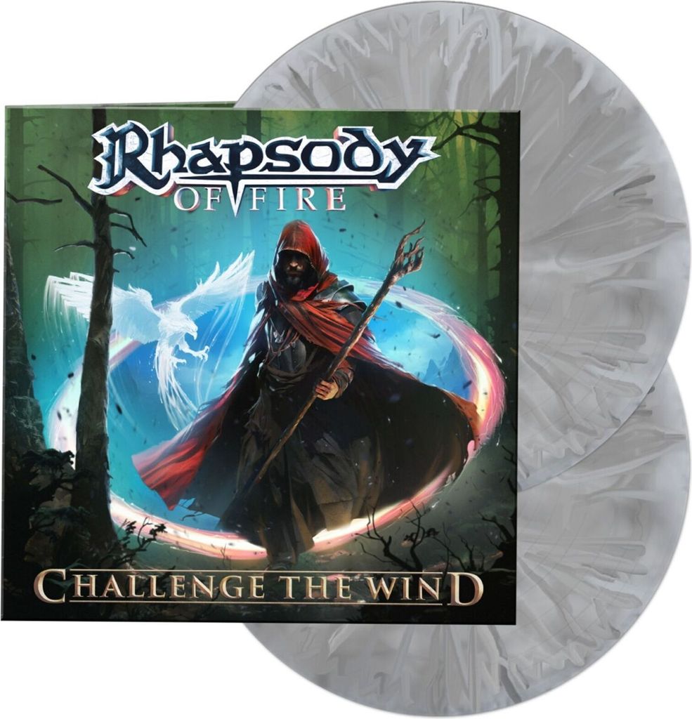 Rhapsody Of Fire (ex-Rhapsody): Challenge The Wind (White Marbled Vinyl)