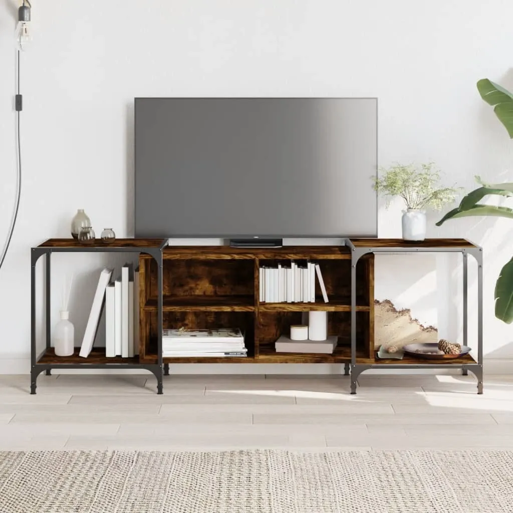 Mobile Porta TV Maison Exclusive 153cm Rovere Fumo - Arredo Soggiorno