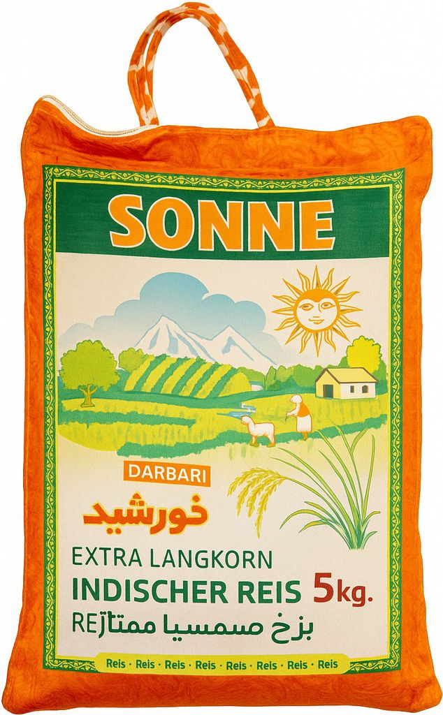 Khorshid Sonne Basmati Reis Darbari Extra Langkorn Reis 5 Produktbild 