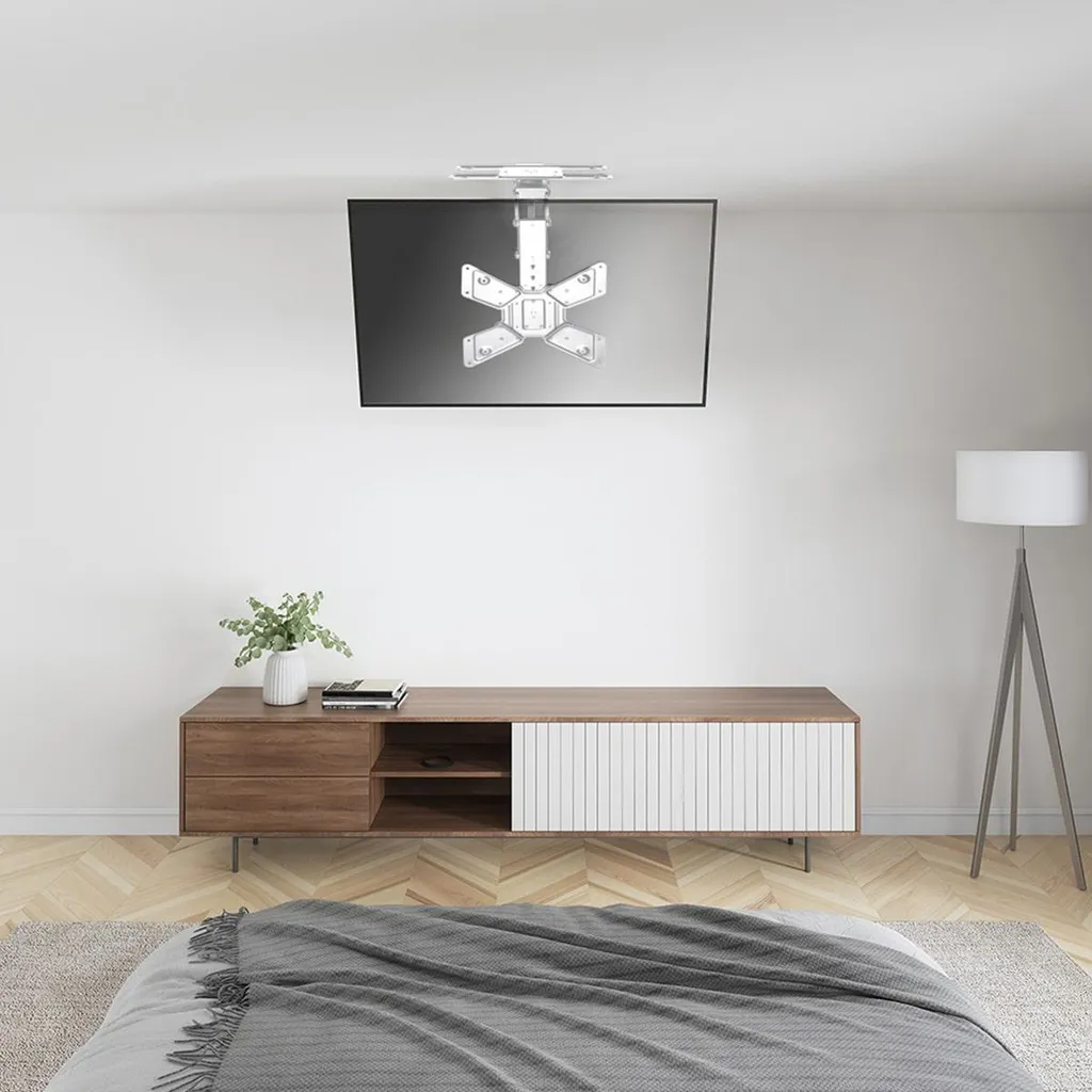 Support TV de Plafond Escamotable avec Télécommande pour Grand Écran 165cm - 6