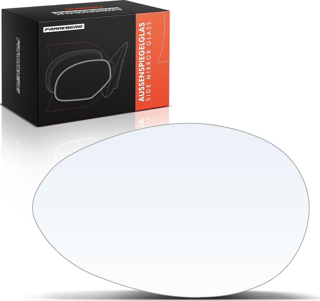 Frankberg 1x Spiegelglas Außenspiegel links für Alfa Romeo 156 Sportwagon 932 1997-2006