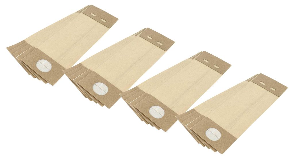 vhbw 20x Turbofilter Ersatz für Makita 193293-7 für Schwingschleifer, Exzenterschleifer - Papier-Staubbeutel Set Sandfarben