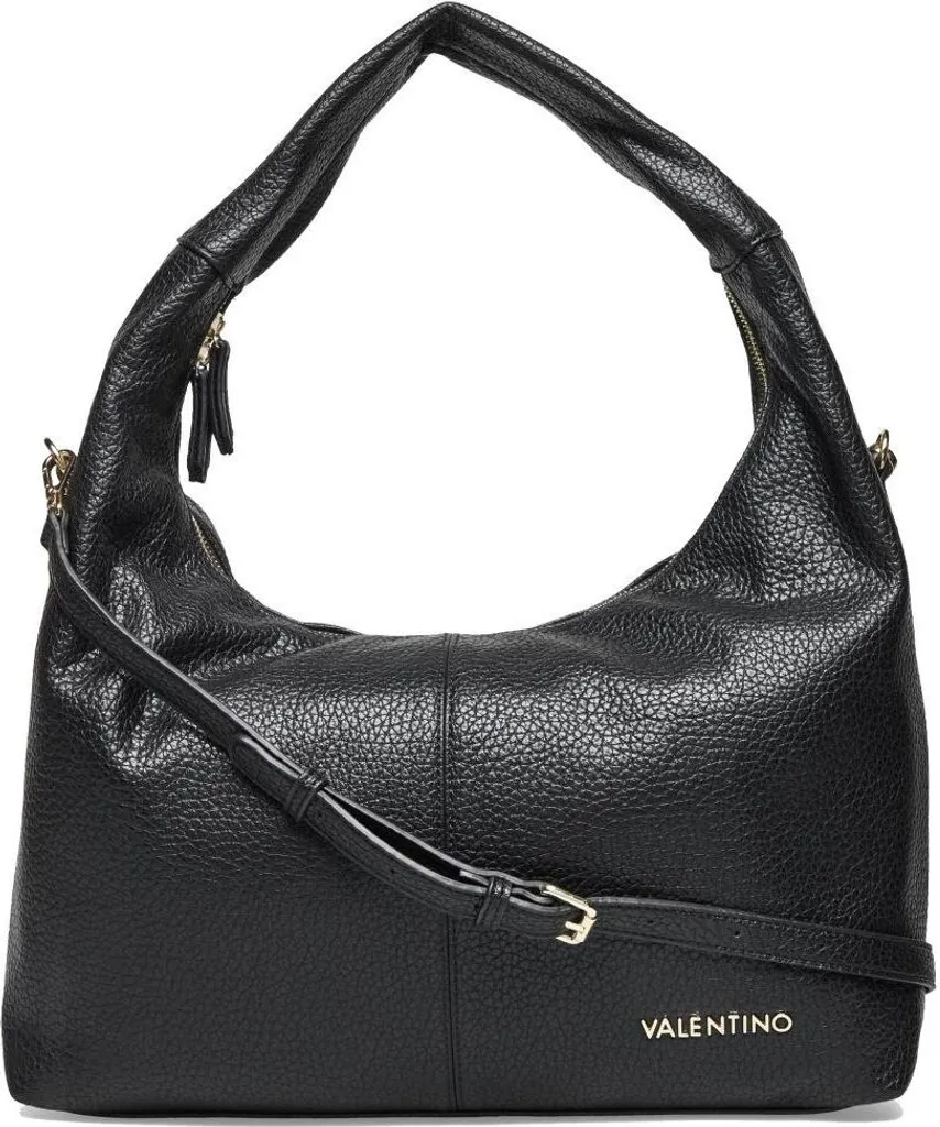Sacca Valentino Bags Stem Re Noir : Sac Bandoulière Hobo Chic Femme