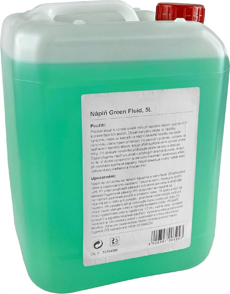 eLite Náplň Green Fluid, 5L Obrázok produktu 