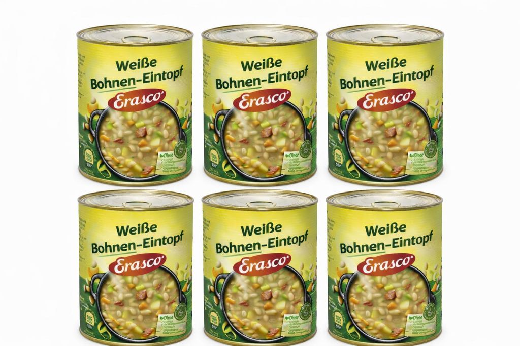 Erasco Weiße Bohnen-Eintopf 6 x 800g Produktbild 