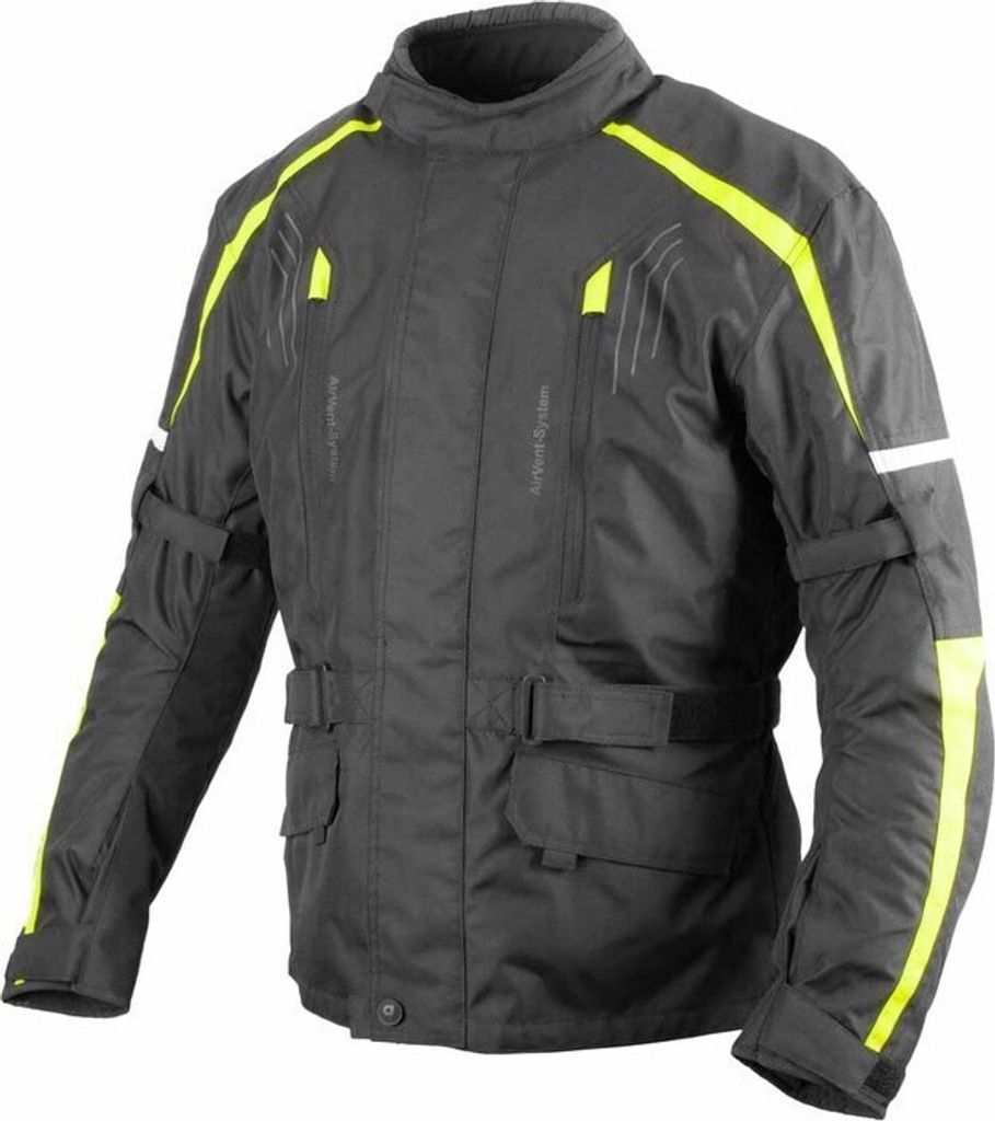 gms Jacke Dayton Herren schwarz-gelb fluo M