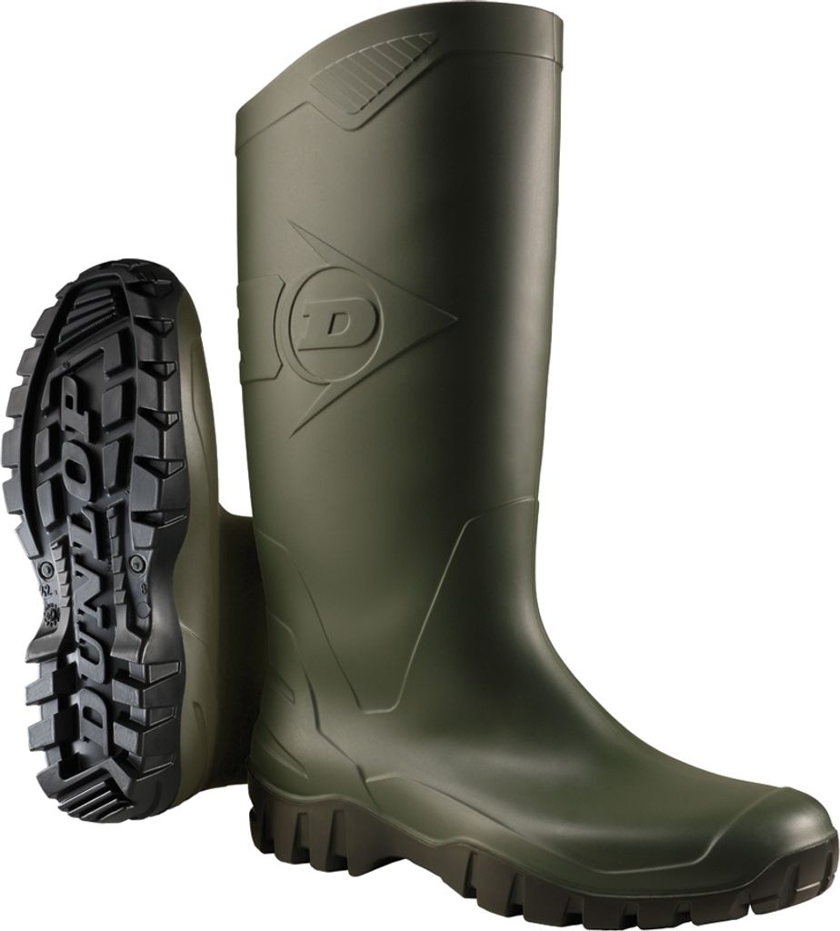 DUNLOP Gummistiefel Dane PVC Gr. 47 grün, K680011, Produktbild 